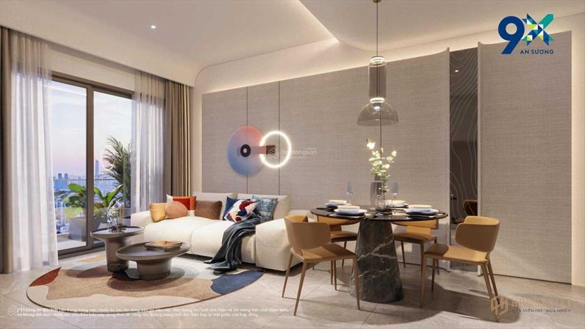 Bán căn hộ 2 phòng ngủ 70m2 dự án 9X An Sương, Hocmon, TP.HCM