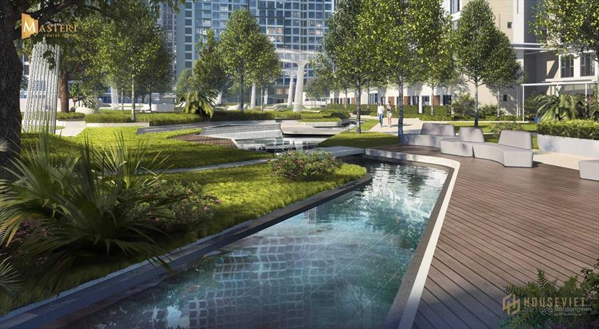 Bán căn hộ cao cấp 1 phòng ngủ có sân vườn Masteri Centre Point