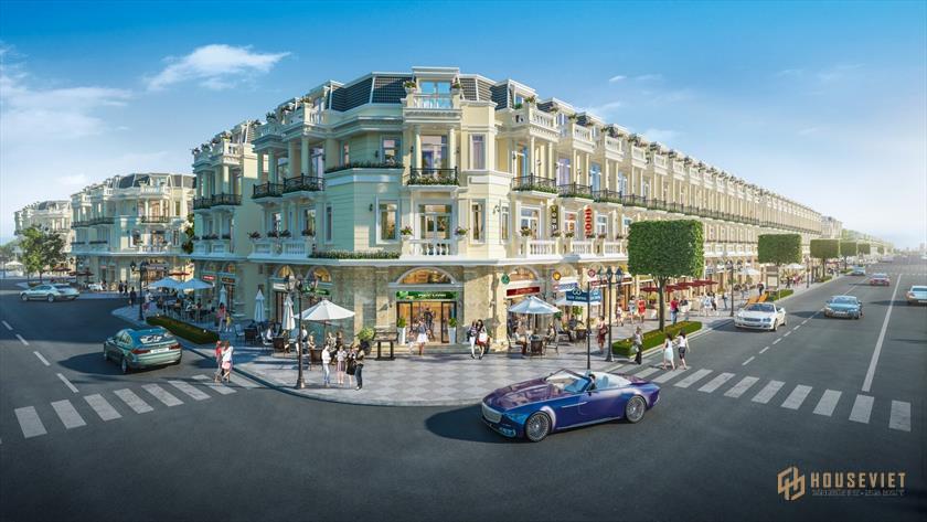 Nhà phố 1 trệt 2 lầu Dĩ An - thanh toán 40% đến khi nhận nhà - vay 70%