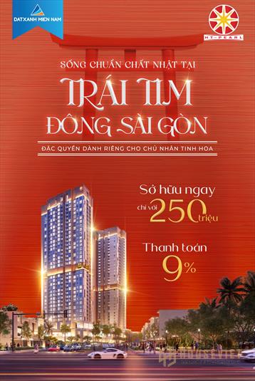 Chỉ 250 Triệu Đồng Sở Hữu Ngay Căn Hộ Tại Trái Tim Đông Sài Gòn