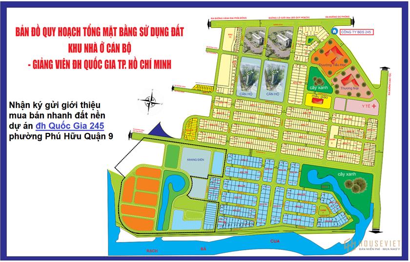 Giá cập nhật mới nhất dự án 245 (DA đại học quốc gia) cho quý thầy cô