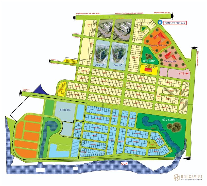 Kho đất nền dự án đại học Quốc Gia 245 Phú Hữu, Quận 9, giá cạnh tranh