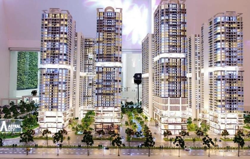 Căn hộ Astral city bình dương, thanh toán 500tr nhận nhà