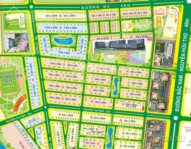 Bán nhiều căn nhà phố, biệt thự, LK khu Him Lam Tân Hưng, q.7, 100m2, 200m2, 150m2.
