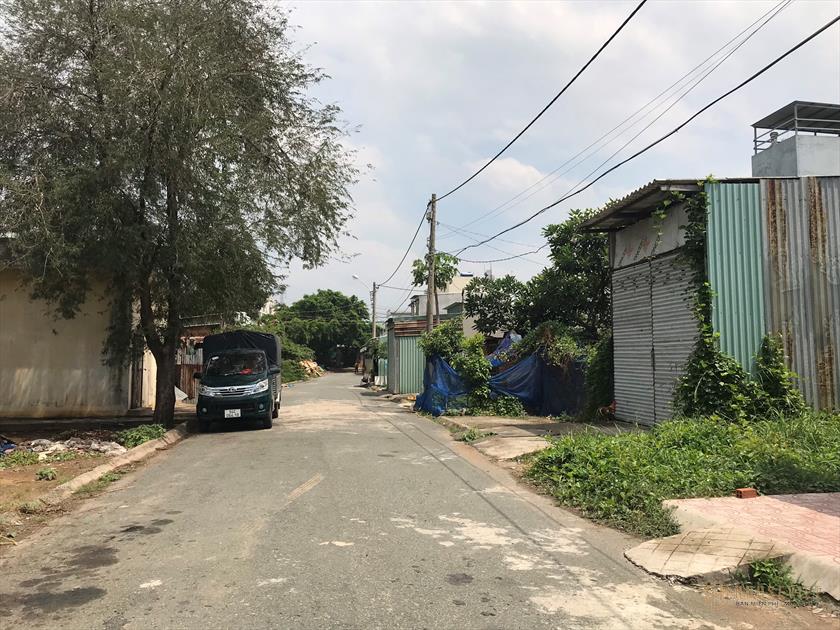 BÁN ĐẤT NỀN TRUNG TÂM HUYỆN BẾN LỨC ,5X20M FULL THỔ CƯ ,SHR