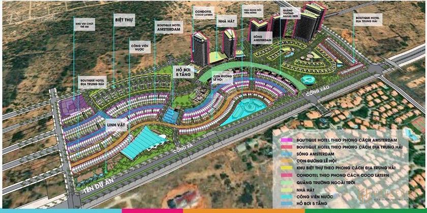 Khu đẹp nhất tổ hợp giải trí nghỉ dưỡng Mũi Né Summerland Resort