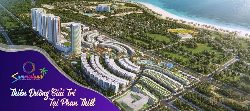 Nhận Booking dự án Mũi Né Summer Land, gần sân bay, sổ hồng riêng