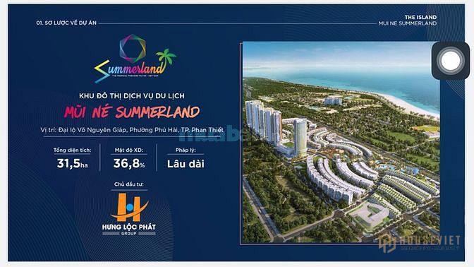 Summer Land Mũi Né, biệt thự biển xanh - dự án biển đáng đầu tư nhất