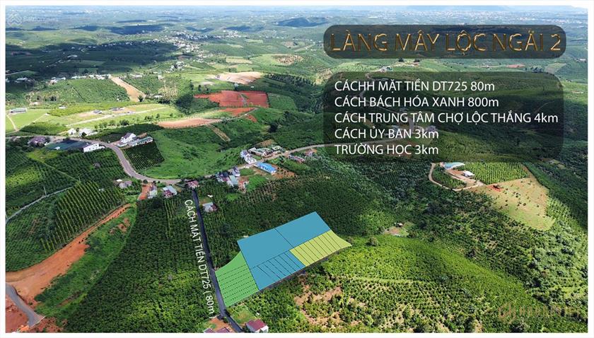 LÀNG MÂY LỘC NGÃI 2 - CHỈ TỪ 1.2 TRIỆU /M2 GẦN NOVALAND