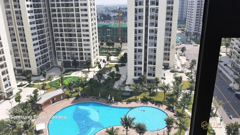 Cho thuê căn 3pn vinhomes quận 9 view hồ bơi hướng đông nam 0941761515