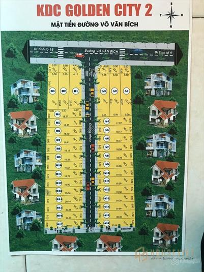 Đất SHR, Võ Văn Bích, Củ Chi, 5x19m giá 2 tỷ
