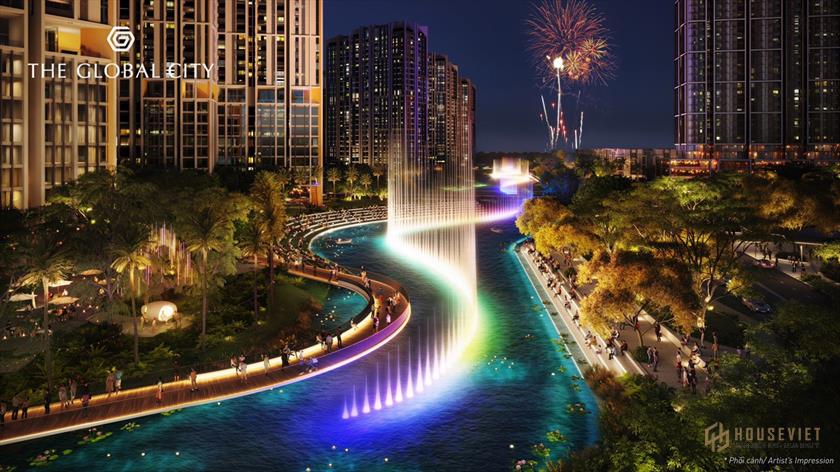 Bán khu nhà phố sân vườn trong khu Downtown Global City Q2, Giá 37 tỷ