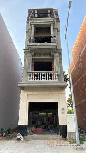 Bán nhà thô, nhận hoàn thiện là ở ngay, dt 54m2, dt sàn 205,6m2