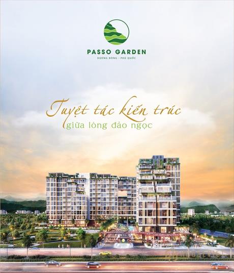 Chỉ 60 triệu/m2 sở hữu hộ khẩu tại TP Phú Quốc - Passo Garden Phú Quốc