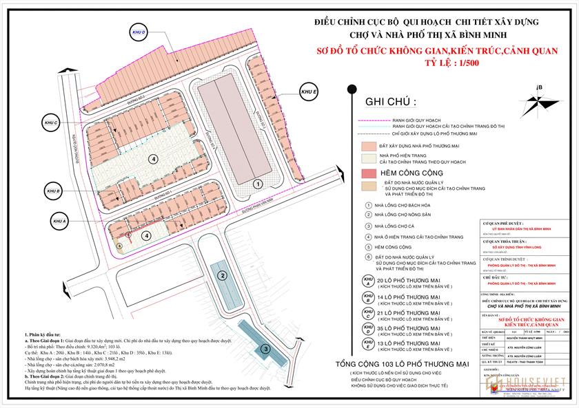 Cần sang nhượng Shophouse chợ Bình Minh, giá tốt, 4 lầu.