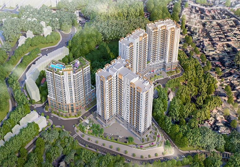 Bán căn hộ NOXH Khu dân cư Đồi Ngân Hàng - TP Hạ Long 66m²