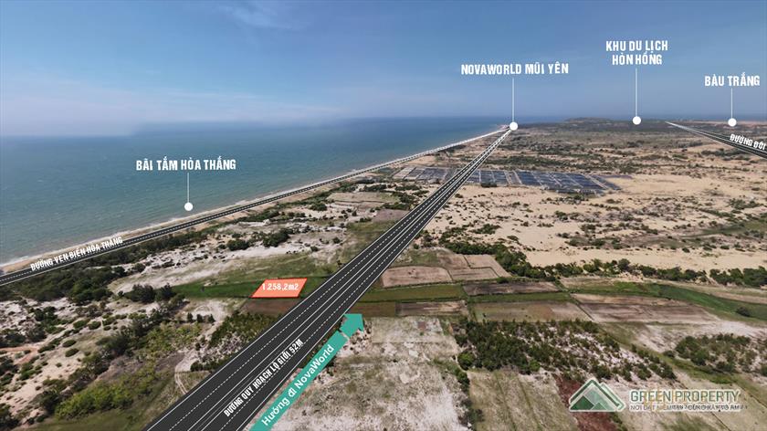 Sở hữu ngay hơn 1,2 sào đất biển Hòa Thắng, thích hợp nghỉ đưỡng