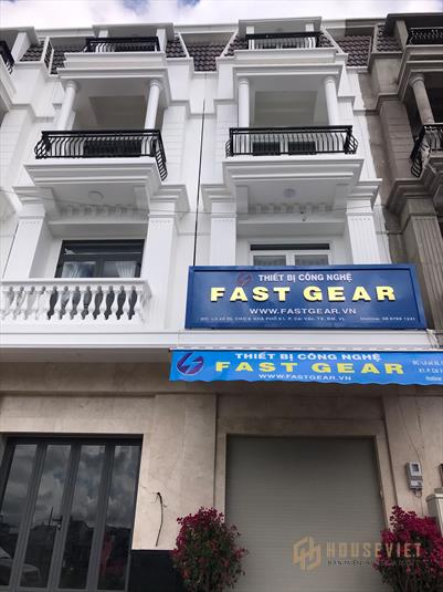 Nhà phố liền kề chợ Bình Minh thuận tiện kinh doanh, diện tích 77m2