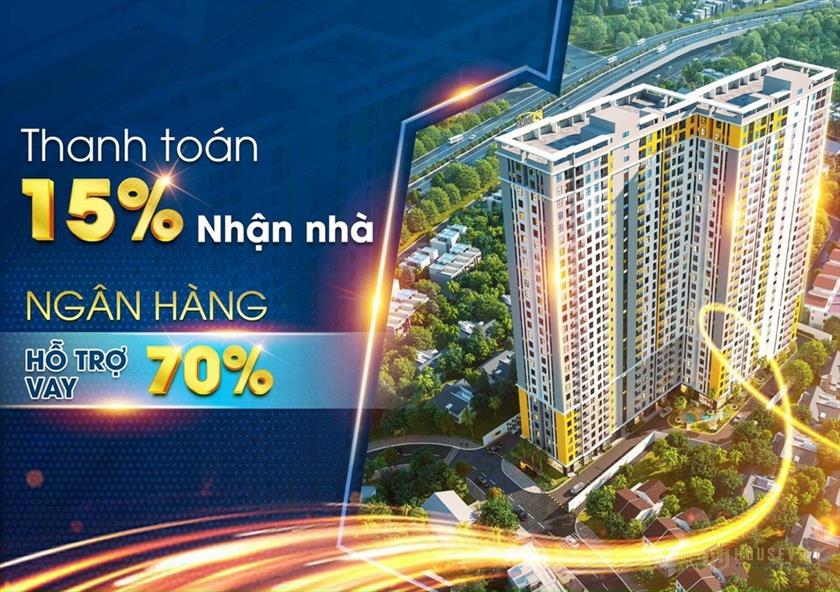 Căn hộ Bcons Polygon liền kề Thủ Đức, 2PN giá chỉ 1.8 tỷ, TT 280tr