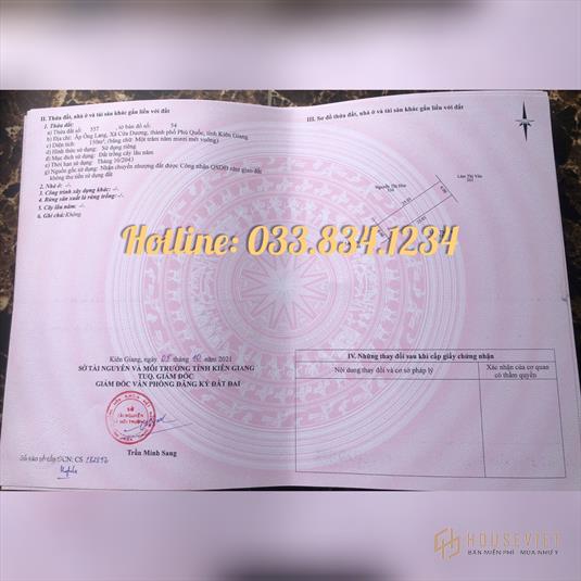 150m2 Đất ven biển Ấp Ông Lang, sổ đỏ CC, giá ĐT