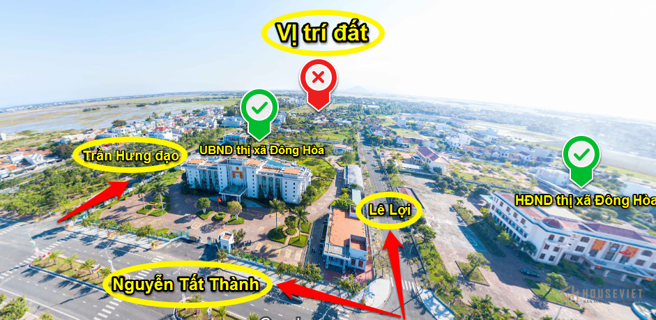 Bán đất đấu giá nhà nước 100% thổ cư - Ngay trung tâm thị xã Đông Hòa