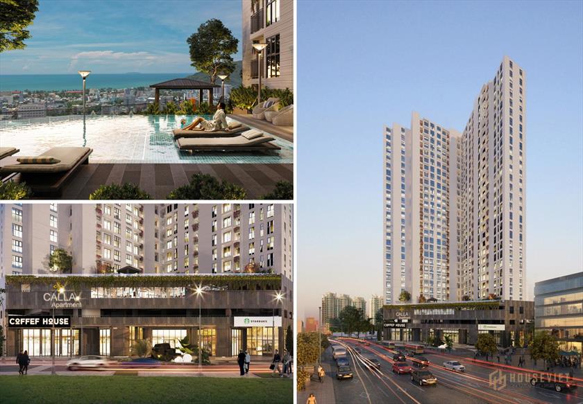 Căn hộ chung cư view biển, núi calla apartment quy nhơn 0332168585