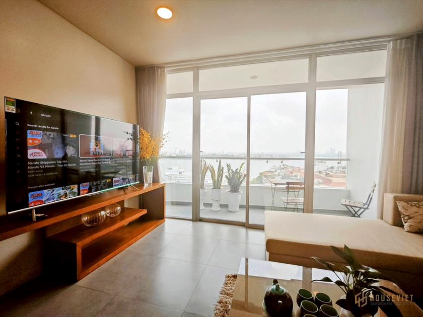 Cho thuê gấp Căn chung cư WaterMark 127m2, 2pn, 2wc full đồ. View trọn