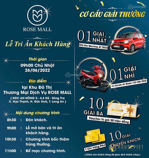 5 lô suất nội bộ dành cho KH cọc tại sự kiện CK 100 triệu