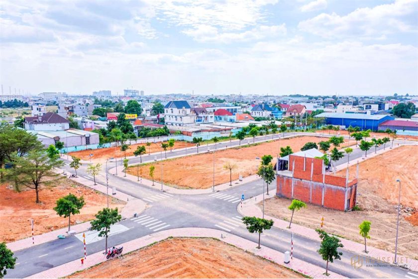 Đất nền mặt tiền đường Thuận An Hòa, đã có SHR, mặt tiền chợ