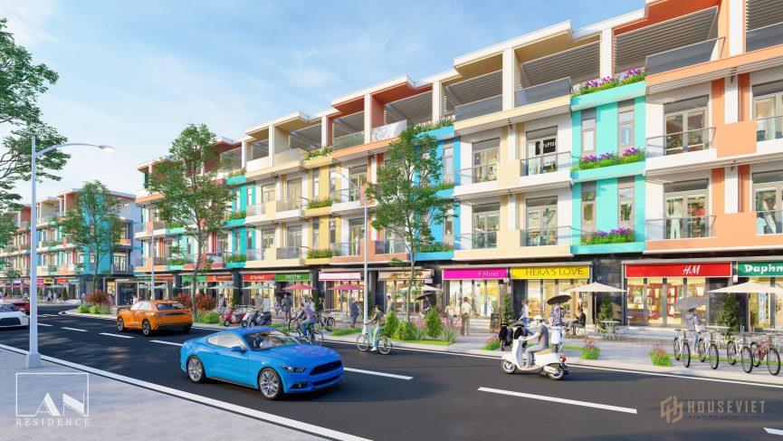 Mặt tiền phố thương mại Vsip 1 sổ đỏ riêng NH hỗ trợ lên đến 80%