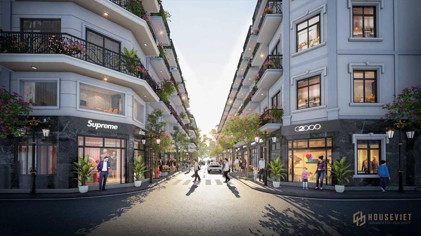 The Sol Residence khu nhà phố tân cổ điển quận 12 cực đẹp đang mở bán