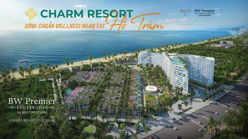 Bảng giá mới nhất dự án Charm Hồ Tràm Resort