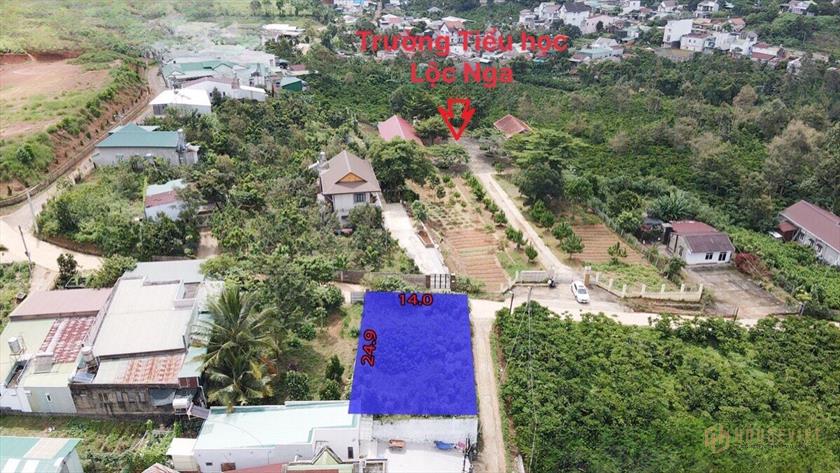 QL20 vào 350m,đối diện trường học Lộc nga tôi bán đất 2 mặt tiền 890tr