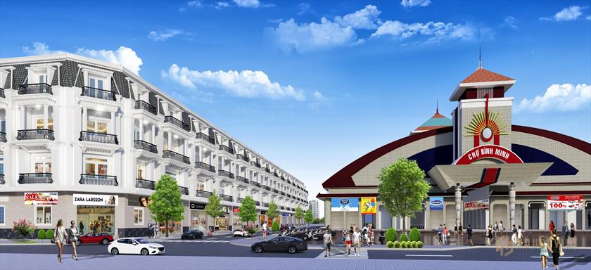 Bán nhà mặt phố ngay trung tâm Thị xã Bình Minh, Cái Vồn, Vĩnh Long