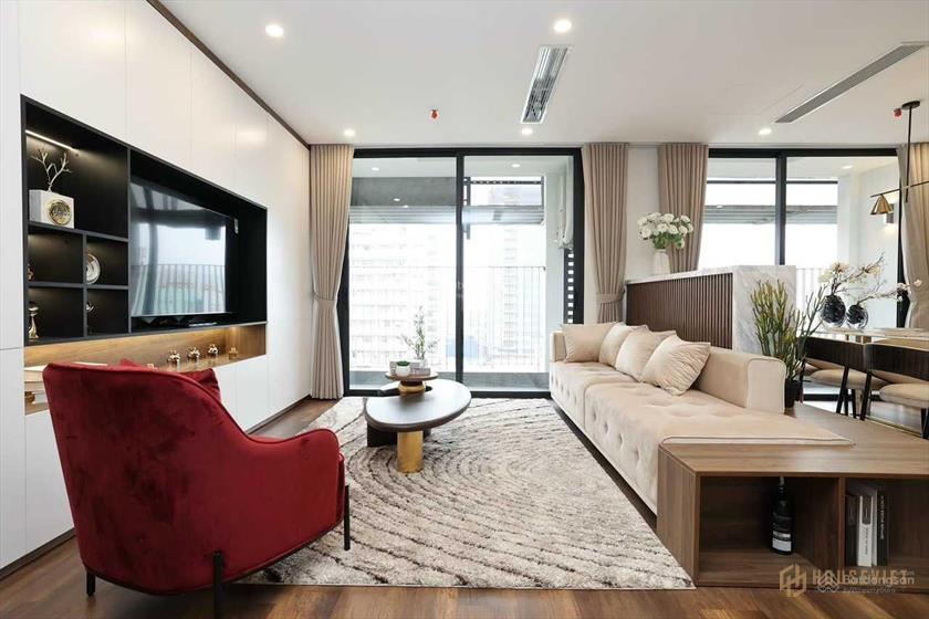 SUẤT NGOẠI GIAO CHUNG CƯ GRAND SUNLAKE - 3 PN DIỆN TÍCH 95M2