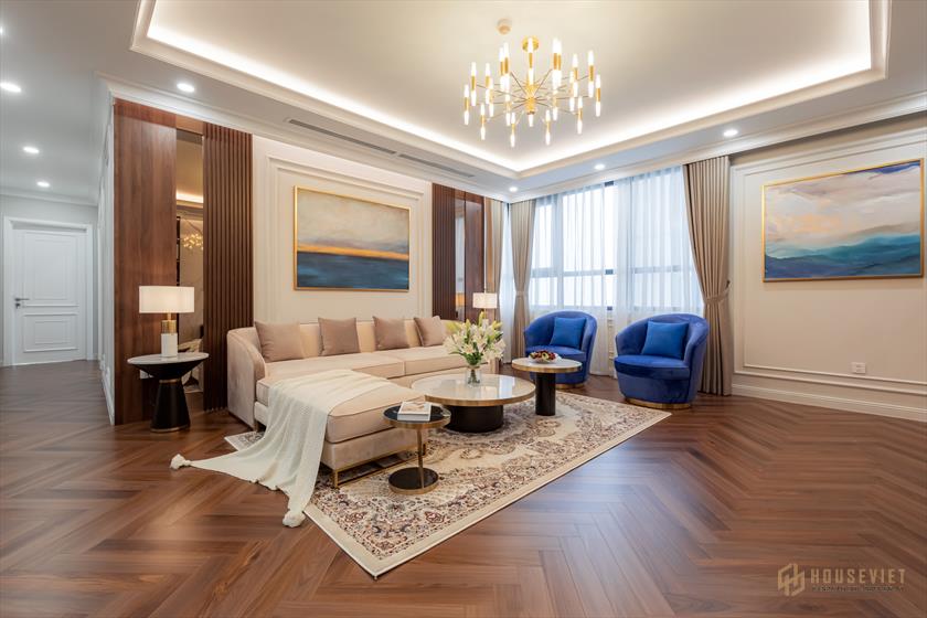 Căn hộ 4 phòng ngủ 151m2 cách trường THPT Nhân Chính 400m có slot ô tô