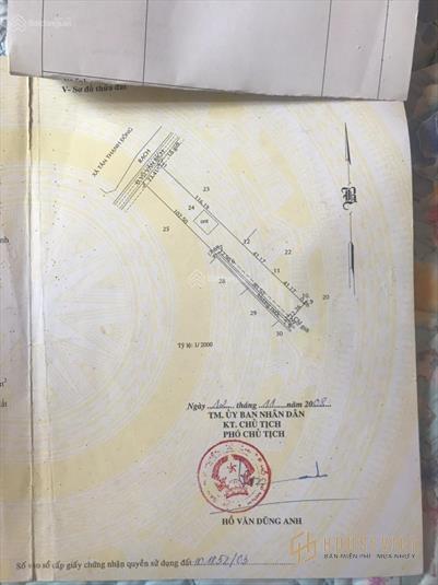 CHÍNH CHỦ CẦN BÁN ĐẤT MẶT TIỀN ĐƯỜNG VÕ VĂN BÍCH, XÃ BÌNH MỸ, CỦ CHI