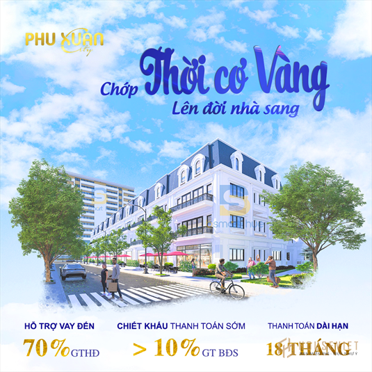 Duy nhất căn KỀ GÓC ShopHouse Phú Xuân City vị trí siêu đẹp