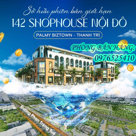 Còn Ít Căn Ngoại Giao Dự Án ShopHouse HDB Phan Trọng Tuệ-Palmy Biztown