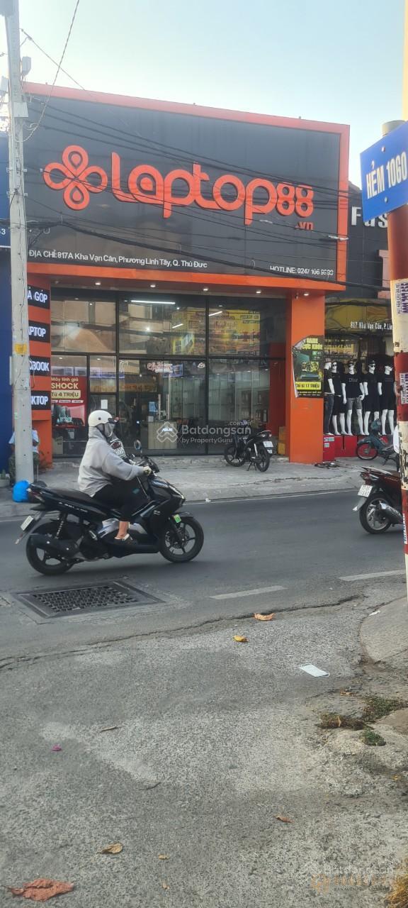 Chính chủ bán nhà mặt tiền kinh doanh cách chợ Thủ Đức 500m. DTSD 100m