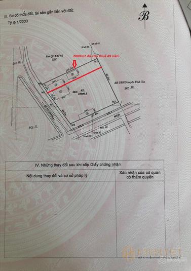 BÁN MẢNH ĐẤT VÀNG 8000 M2 THƯƠNG MẠI DỊCH VỤ TẠI NGHI SƠN