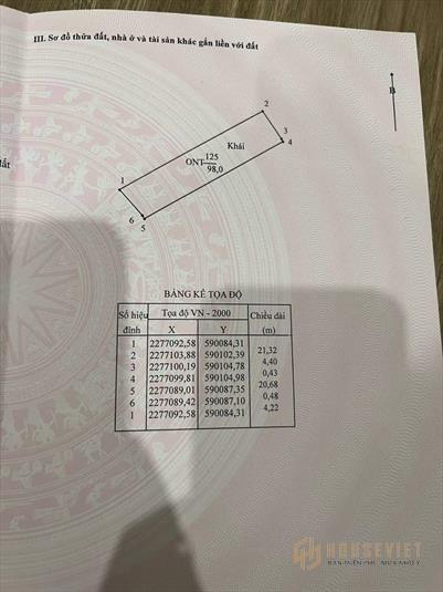 Mua đất tặng nhà lô đất 100m thổ cư tại kim bảng hà nam