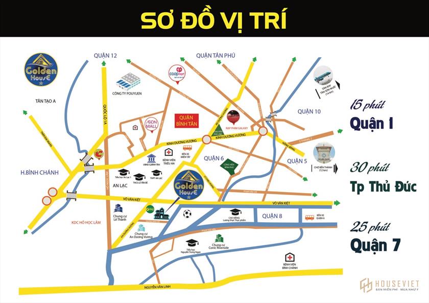 Bán nhà phố liền kề quận 8