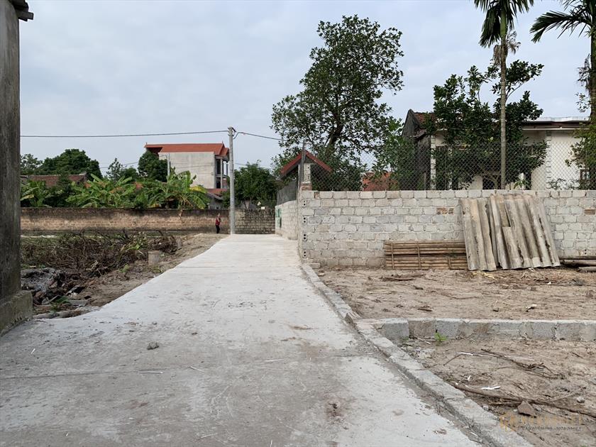 Mảnh 42m2 mặt tiền 3,9m Hướng Dương, Thắng Lợi Thường Tín, gần trục ch