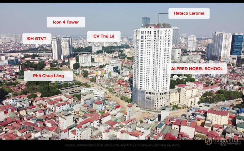 CHUNG CƯ HATECO LAROMA CHÙA LÁNG GIÁ TỪ 68TR/M2 CK 5% + 150TR NỘI THẤT
