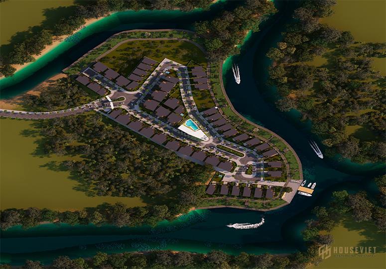 Rivera Villas PQ, sở hữu lâu dài, ngay công viên, 2 mặt sông siêu đỉnh