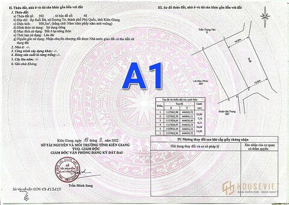 100% thổ cư Đất nền Phú Quốc siêu hiếm chỉ 19tr
