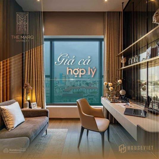 Căn hộ hạng sang 2PN tại tầng penthouse The Marq 17,5 tỷ