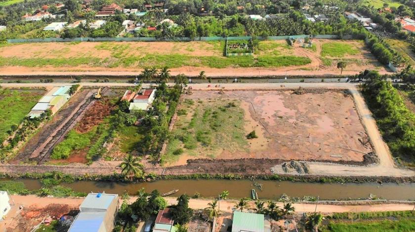 Bán đất nền View Sông giá rẽ 100% thổ cư đối diện KĐT E.City Tân Đức