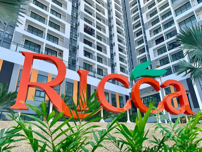 BÁN CĂN HỘ RICCA 1+1PN TẦNG CAO, GIÁ TỐT CHỈ 2,3TỶ, SỔ ĐỎ